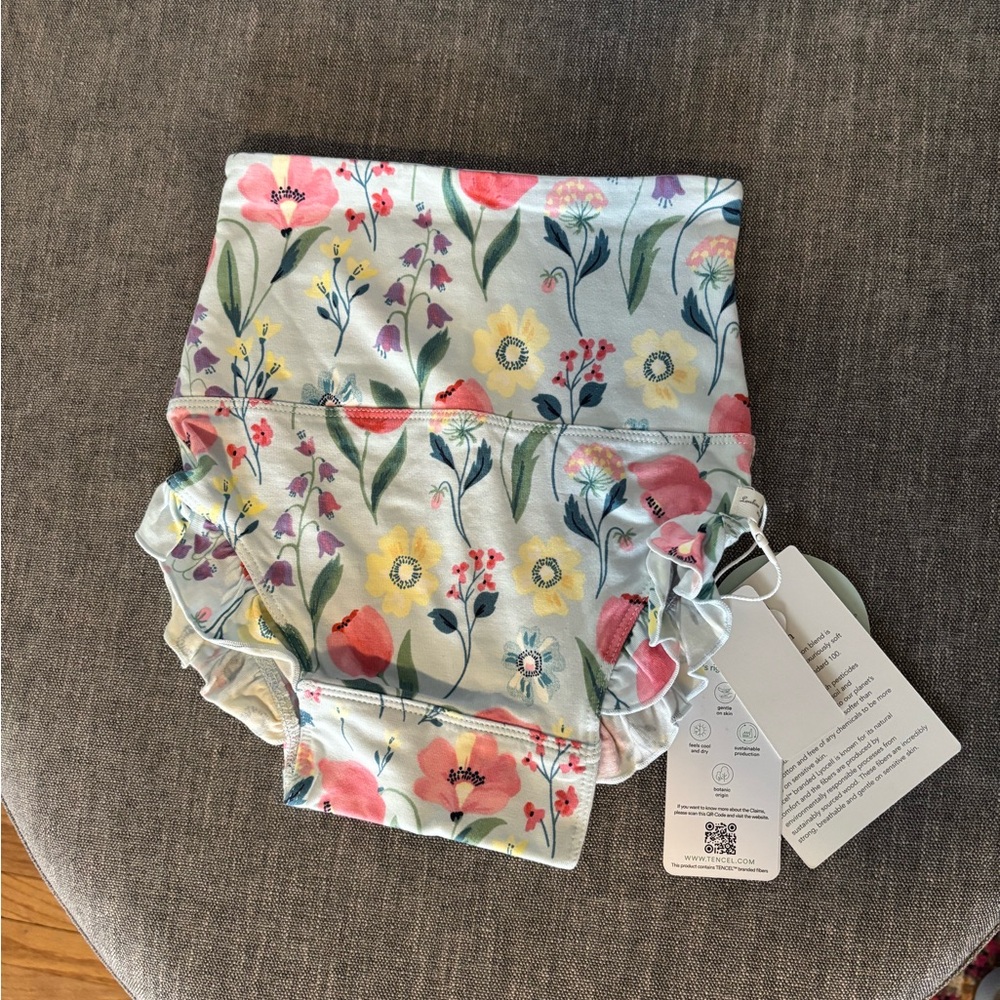 Loulou Lollipop Floral Baby Bloomers 18-24m NWT